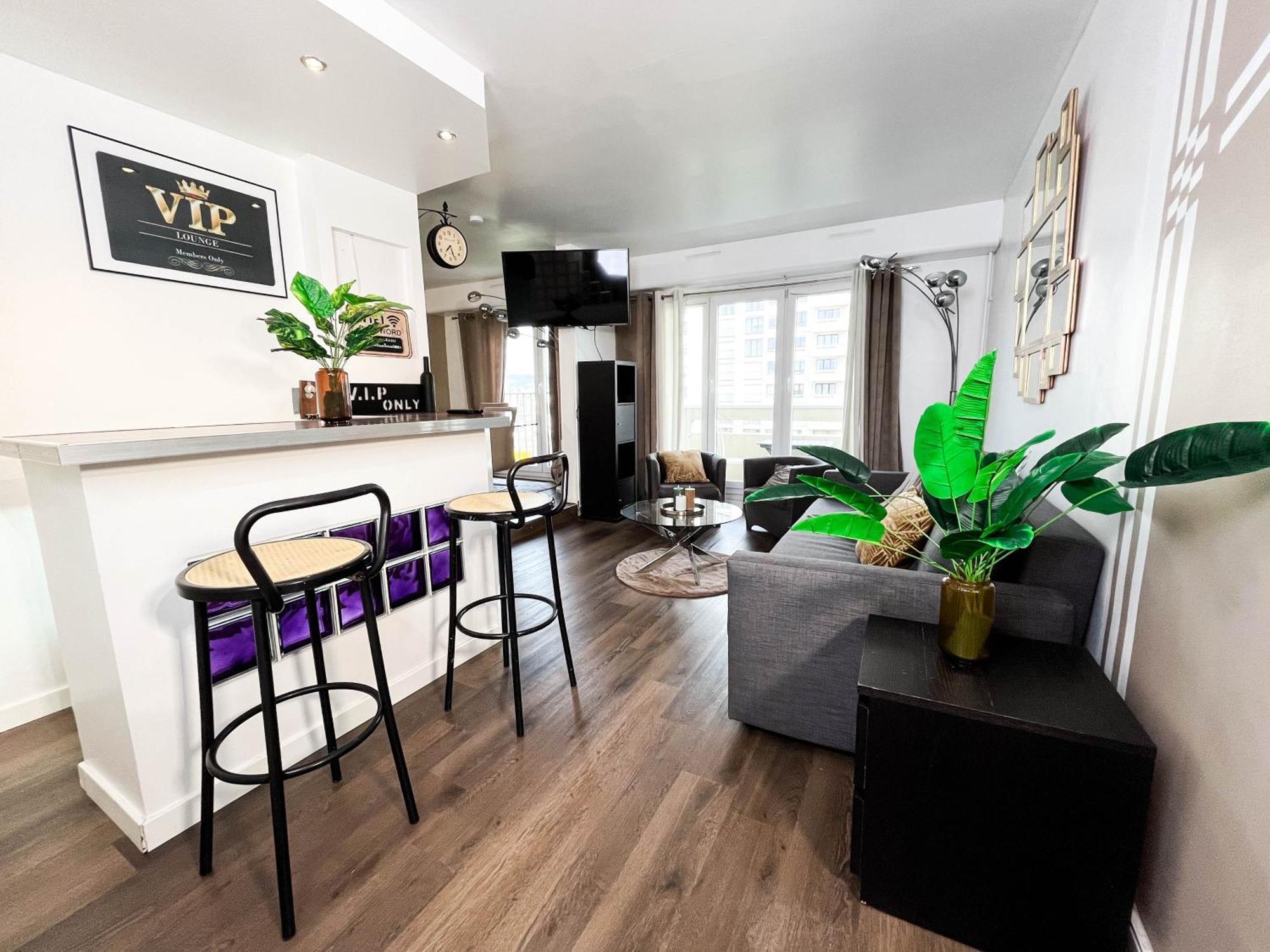 Eden Appart - 3 Pieces - 6 Pers Dans Une Residence Calme รูออง ภายนอก รูปภาพ